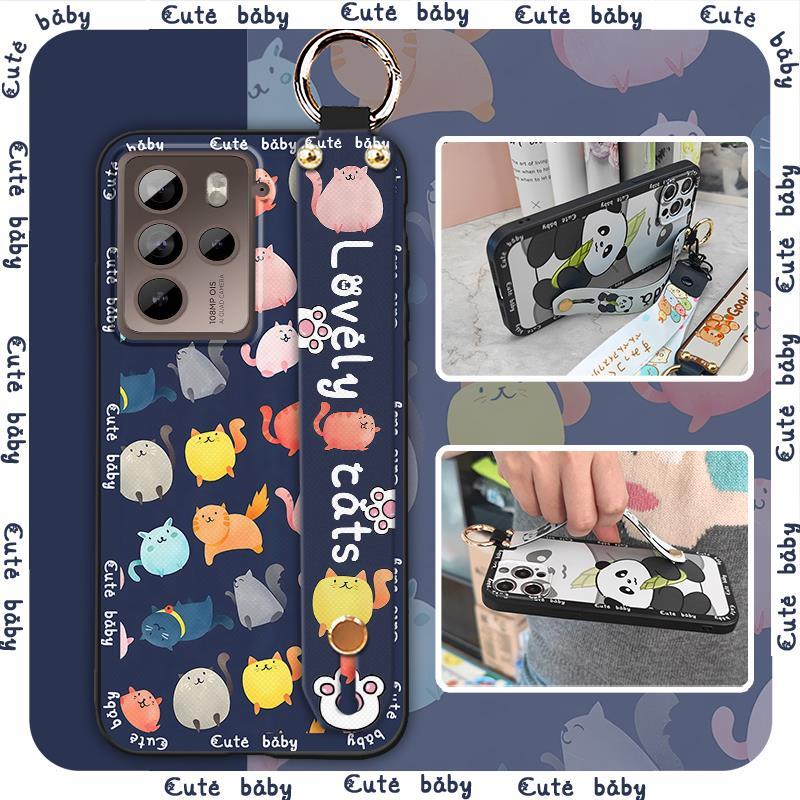 Waterproof Silicone Phone Case For HTC U23 Pro/U23 Anti-dust Wristband Phone Holder Shockproof Dirt-resistant Kickstand