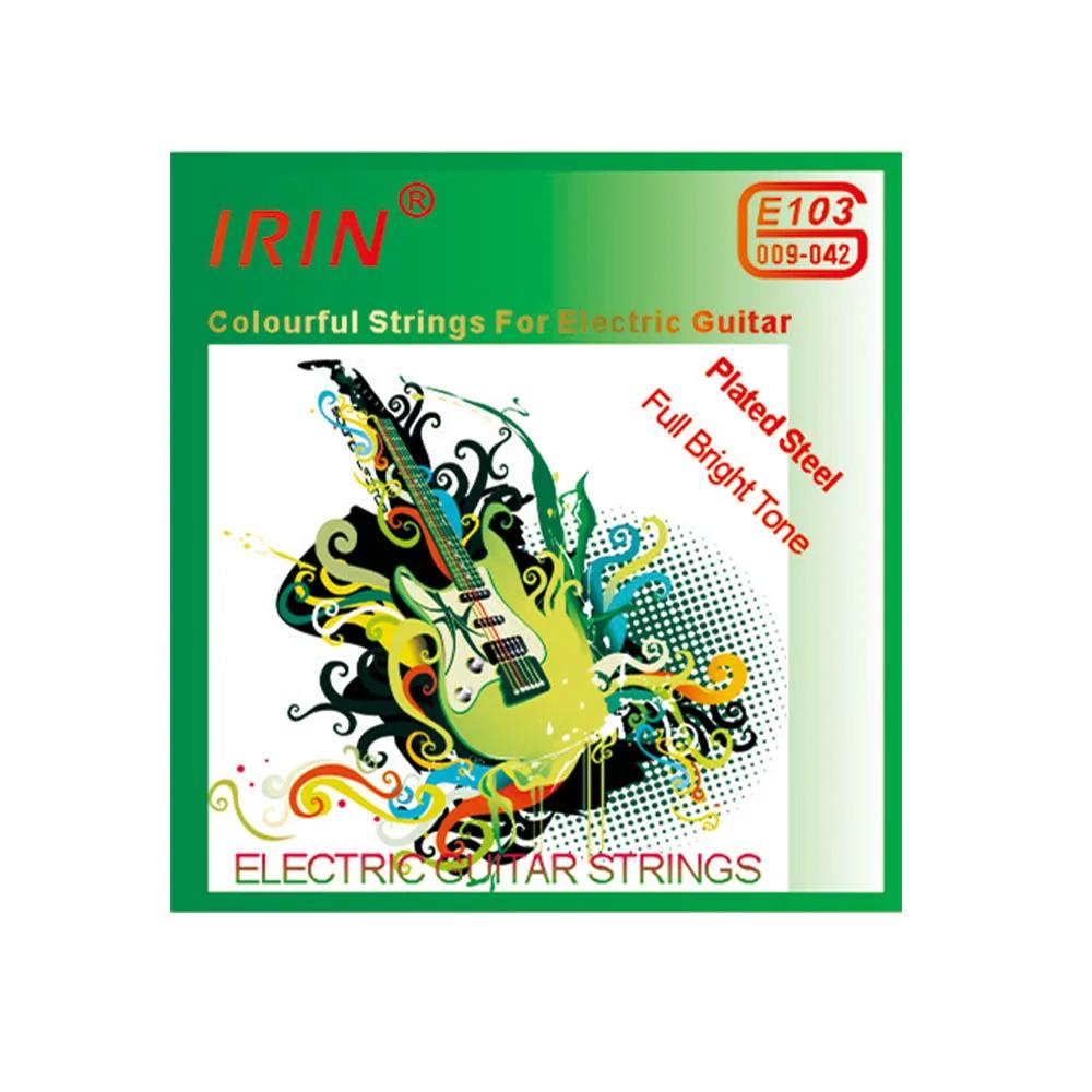 IRIN Electric Guitar Strings Stainless Steel Wire Copper Alloy Wound Nickel Plated Strings Stringsl Instrument Parts Accessories