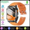 SACOSDING GPS Tracker Smart Watch IP68 Waterproof 2.01-inch HD Display Compass 630mAh Battery Heart Rate BT Call Outdoor Sport Smart Watch