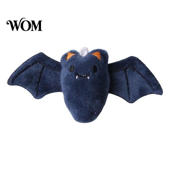 Non-toxic Cat Chew Toy Halloween Theme Toy, Soft Ghost Bat Pumpkin Plush Cute Stuffed for Indoor Cats Boredom Relief Pet