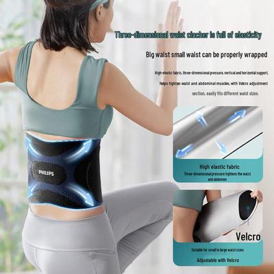 Ceinture Masseur de Taille à Micro-courants Philips EMS Prise CN (adaptateur inclus)