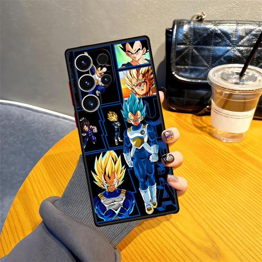 

Case for Samsung Galaxy S10 S9 S24 FE S25 Edge S23 Ultra S20 S21 S22 Plus Back Phone Cover Dragon Ball Creativity Goku Galaxy S25 Edge