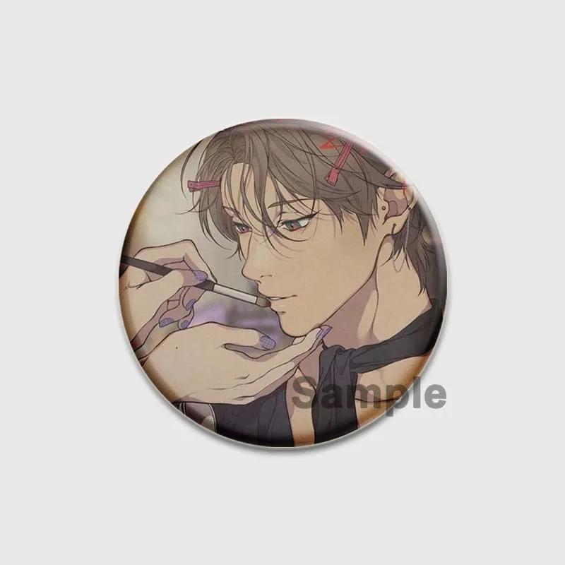 32/44/58mm BL Anime Förlorad i Molnet Knappnålar Tecknad Handgjord Brosch Badge Bröstnål för Ryggsäck Kläder Present Tillbehör