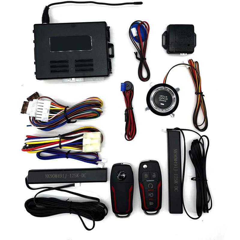 Bezkľúčový štart auta Systém centrálneho zamykania dverí, kompletná sada nakladacieho a štartovacieho systému diaľkový štart štart stop príslušenstvo