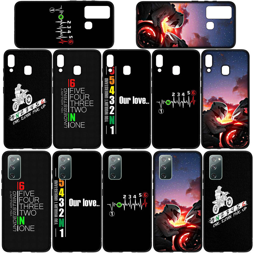 For Samsung Galaxy S24 S23 iPhone 16 15 14 Xiaomi Redmi Note 13 12 11 10 Plus 9 Pro Max X XR Phone Case Motorcycle 1N23456 Motorbike OPPO Huawei Cover