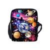 Cosmic Planet Daily Single Sided Messenger Bag For Boy/Girls Children Best Gifts 2D Flat D Cartoon Casual Teenage Crossbody Bag