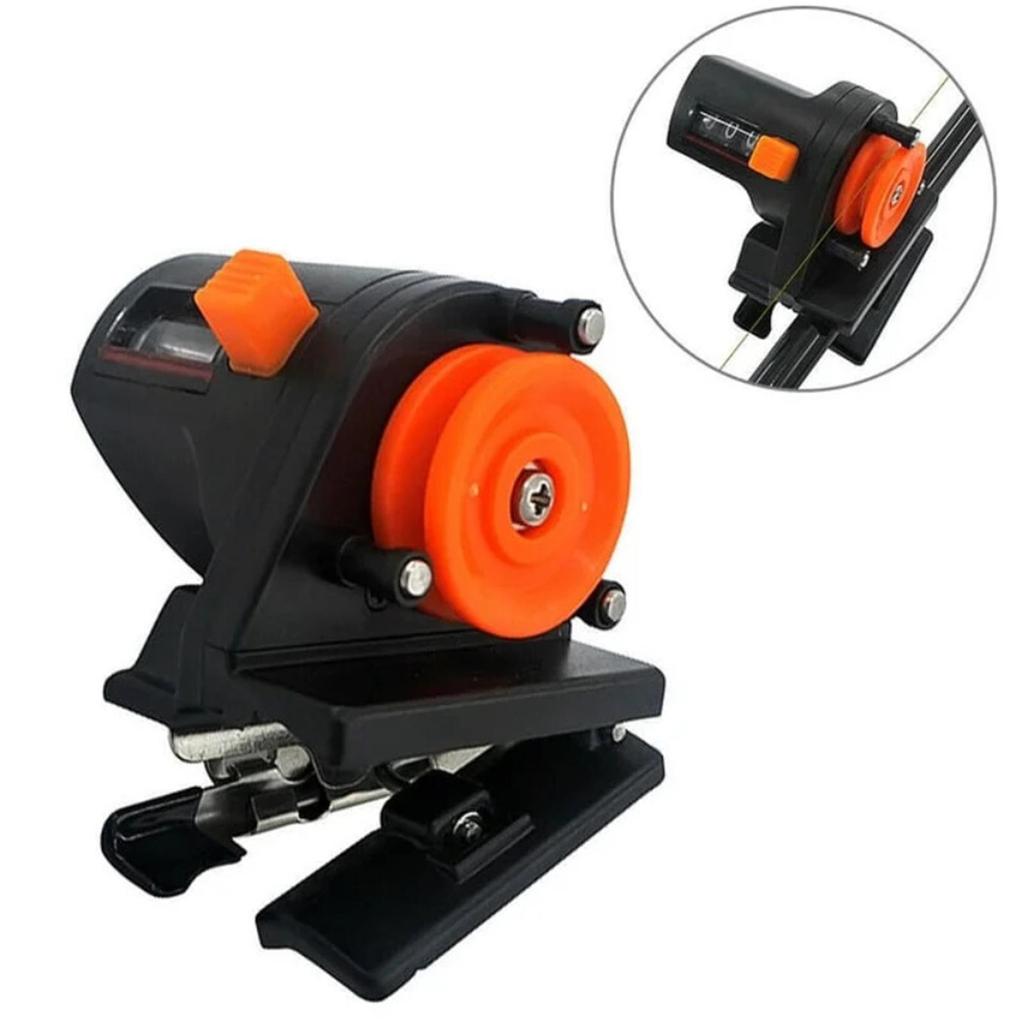 Fishing Line Counter Meter 0-999m Mechanical Line Measuring Tool with Adjustable Clip for Tracking Line Length on Fishing Reels