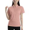 adidas Polo Shirts Women's Pink Polo Collar Moderate JF2011-