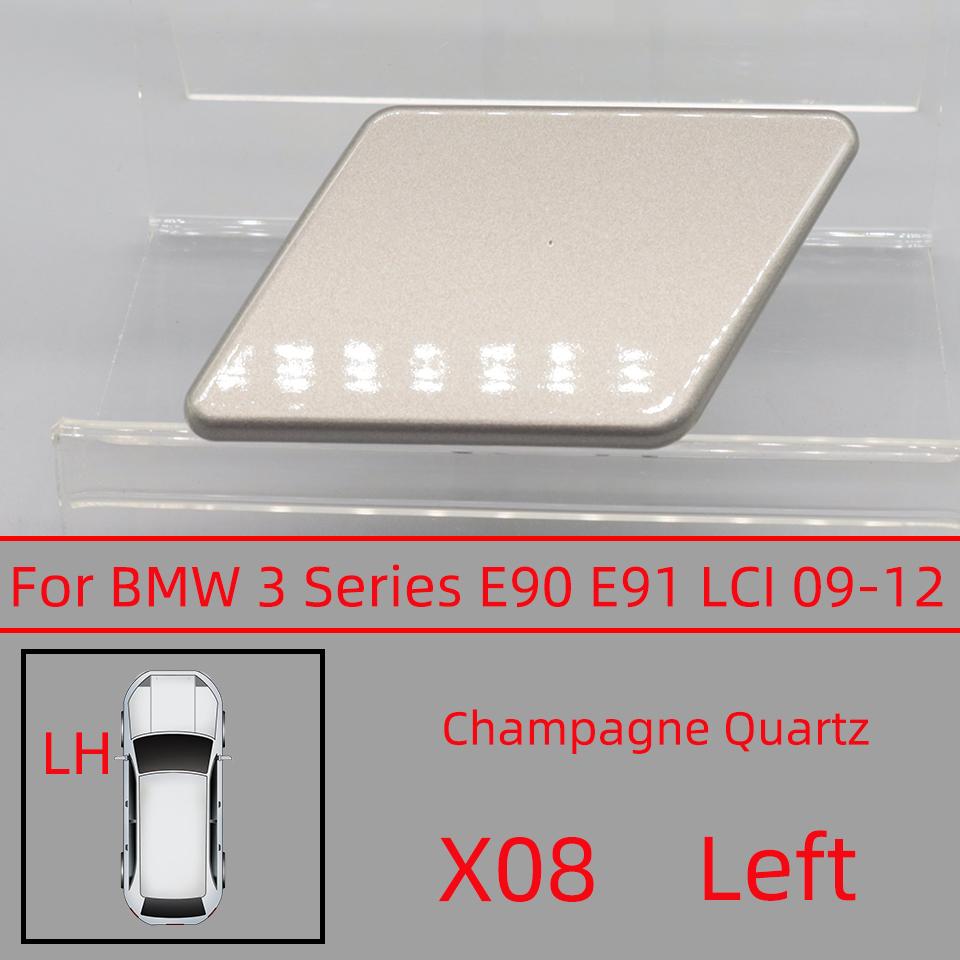 Headlight Washer Nozzle Cover For BMW 320 325 328 330 335 E90 E91 LCI 2009-2012 Sprayer Lid Cap Painted Washer Jet Cover Cap