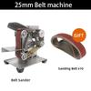 New Multifunctional Desktop Micro Electric Belt Sanding Machine 110V-220V DIY Household Polishing Machine Fixed Angle Grinder