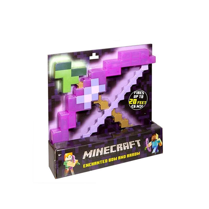 

Minecraft Pink Bow And Arrow Toy For Kids Plastic Material 38*35.5cm Packaging Size
