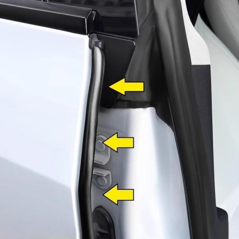 For BYD Seagull Dolphin Mini Surf Car Door Edge Seal Strip Rubber B-Pillar Weatherstrip Waterproof Soundproof Auto Sealant Strip