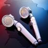 Adustable 3 Modes Shower Head Bathroom Shower Accessories Handheld Water Saving Bath Shower Head High Pressure Shower Head