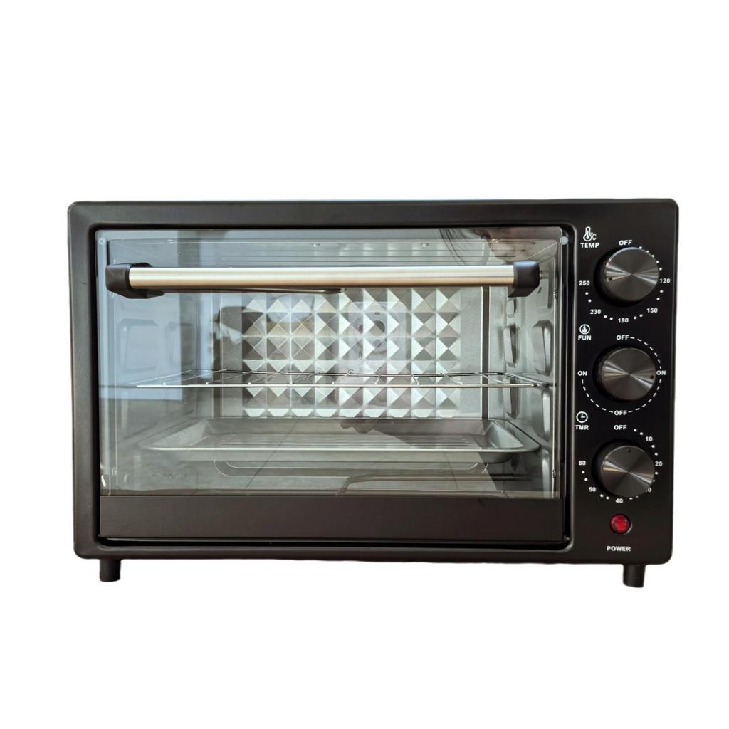 Compact Double-Layer Multifunctional Electric Oven - 12L/25L/48L Capacity for Household Baking