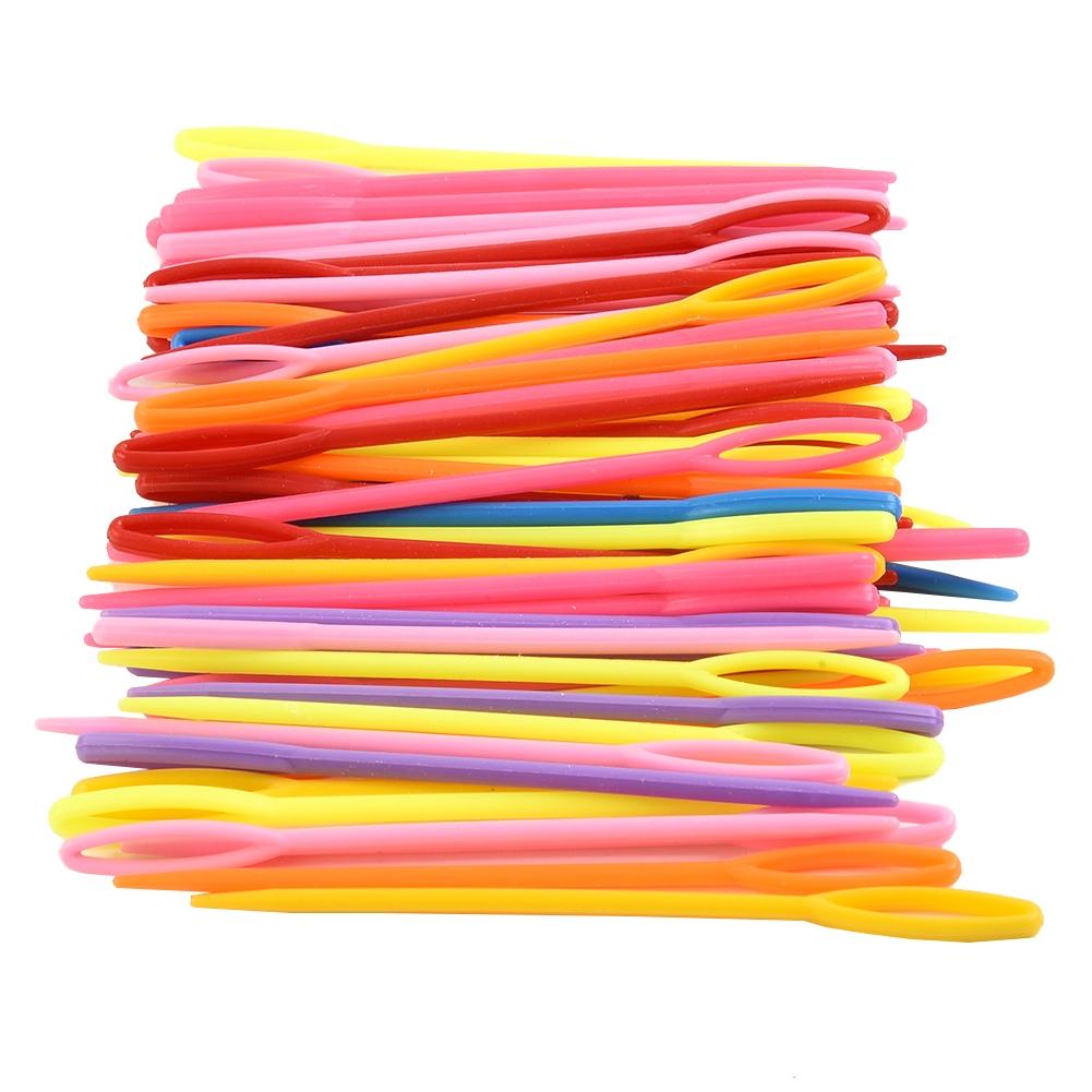 Sewing Needles Thread Wool 100 Pieces Craft DIY Embroidery Tapestry