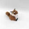 Faux Furs Foxes Ornament Lightweight Safe For Kids Room Office Party Decoration Animal Figurine Pendant