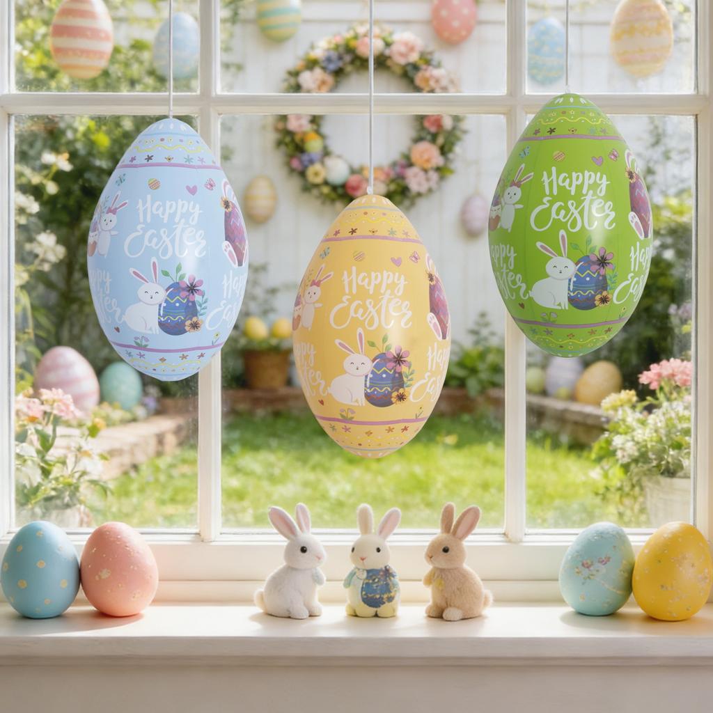 Easter Decorations, Props, Inflatable Toys, And Balloons