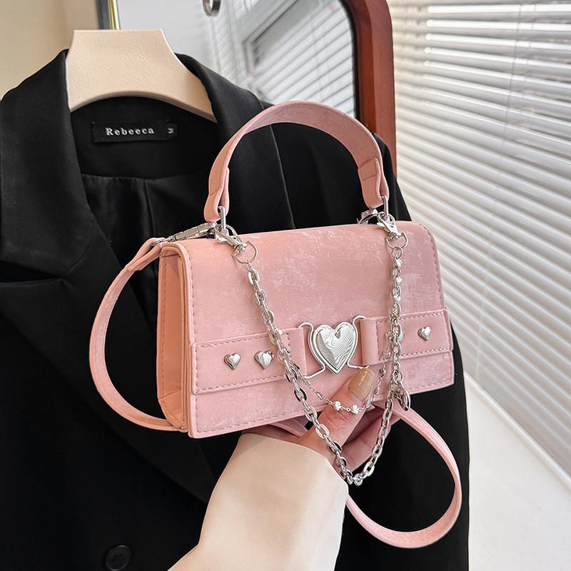 Ielgy Temperament All-Match Handbag Mini Small Square Bag Niche High-End Sense One-Shoulder