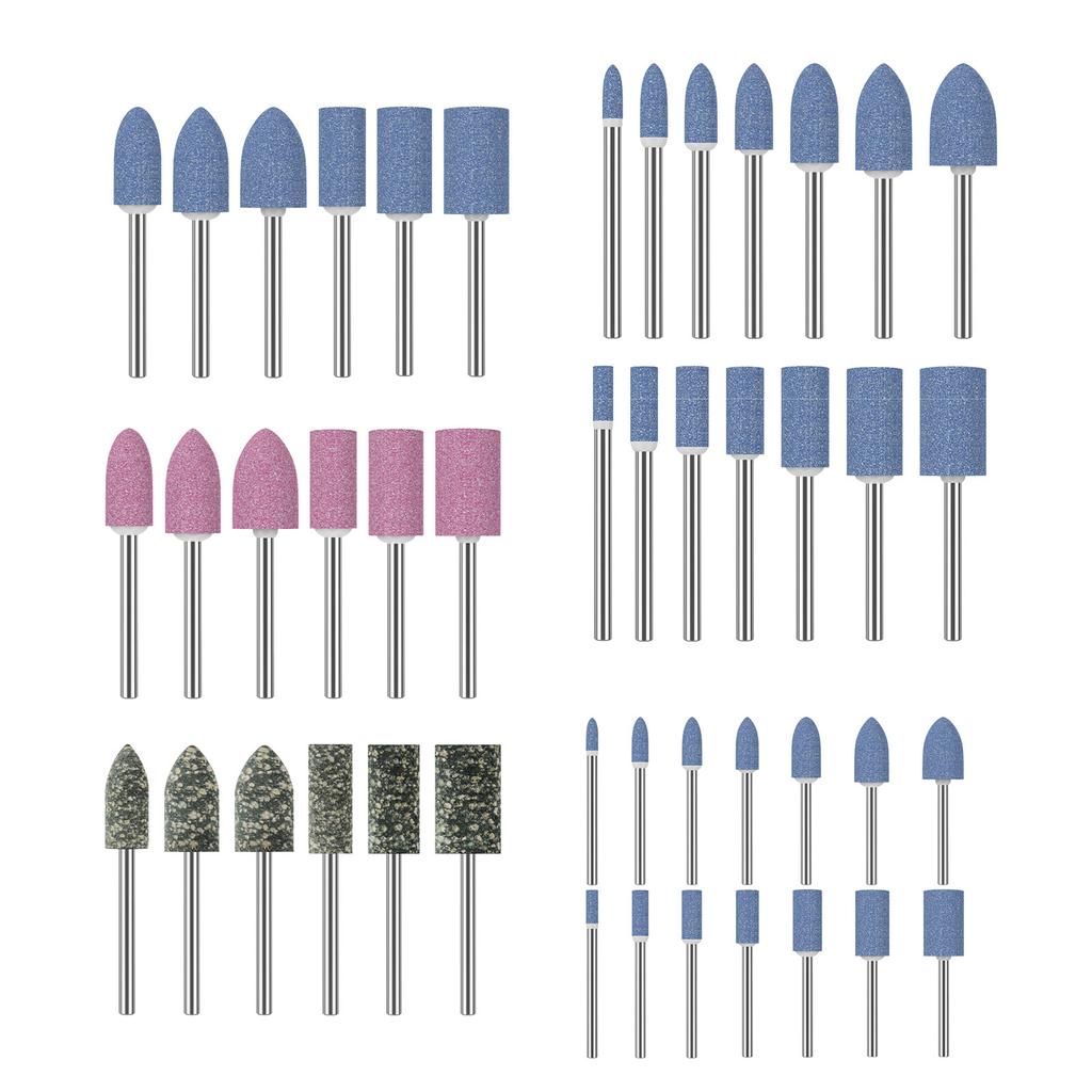 Cap Abraziv Premium de Rectificat Pentru Lustruirea Metalului și Pietrei cu Coadă Durabilă de 3mm Atașament pentru Unealtă Rotativă