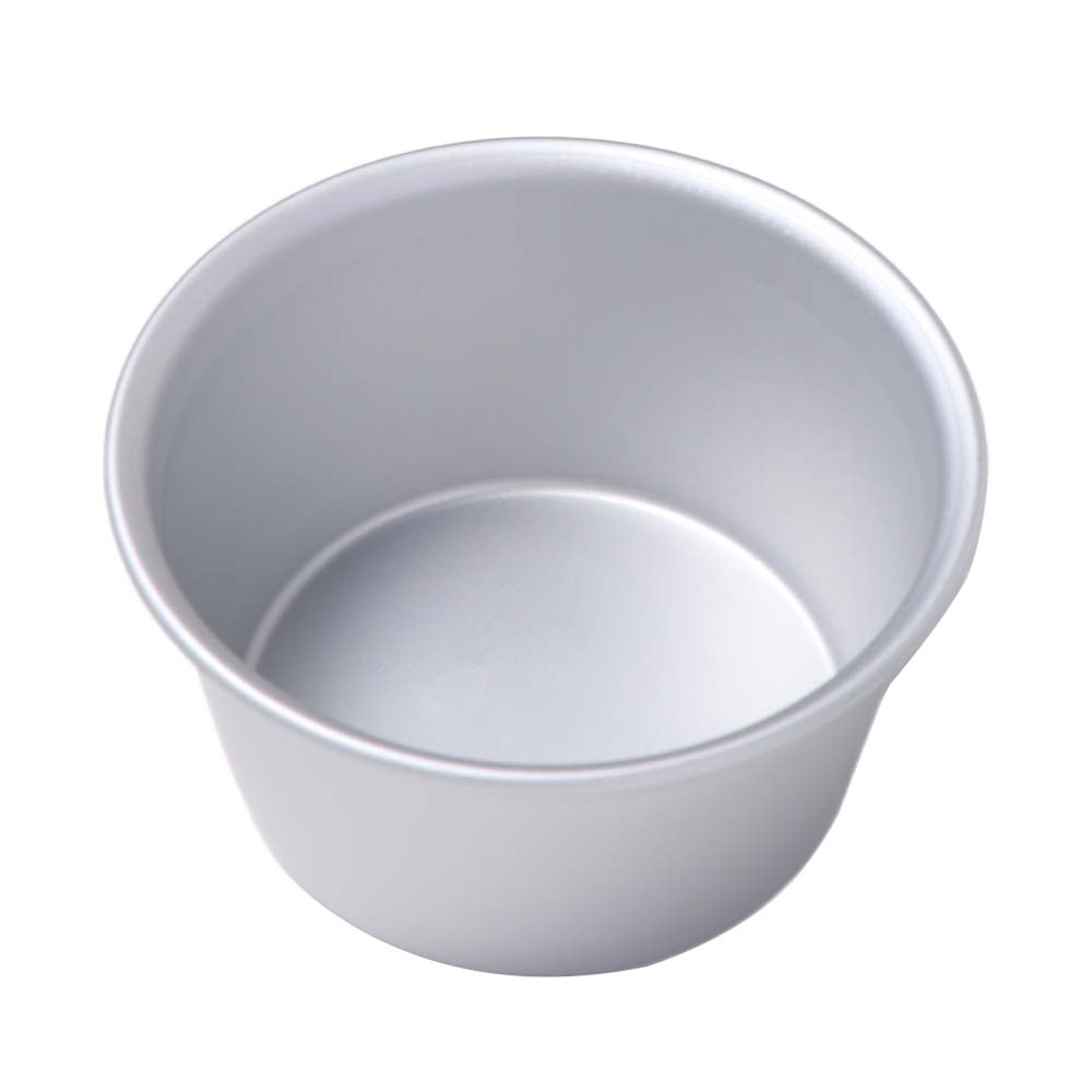 5 Stück Runde Eierkuchenförmchen Kleine Zinn Kuchenform Pfanne Mini Antihaft Muffinförmchen Backform