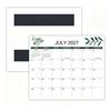 2027.1 2028.6 18 Months Magnetic Fridge Calendar English Monthly Planner Refrigerator Magnet Schedule Organizer for Home Office