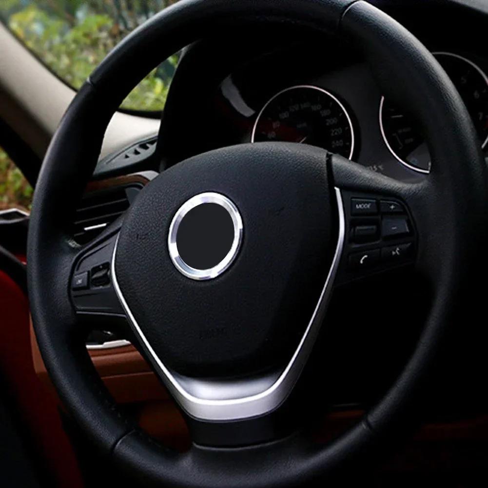 Car Styling Decoration Ring Steering Wheel Circle Sticker For BMW Performance M Power E90 E91 E92 E93 X1 X3 X5 X6 M3 M5 E46 E39