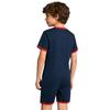 Mono Adaptativo para Niños con Necesidades Especiales Antidesgarro Trasero Cremallera Invisible Manga Corta Estampado de Letras Ribete de Contraste Mono para Niños Niñas