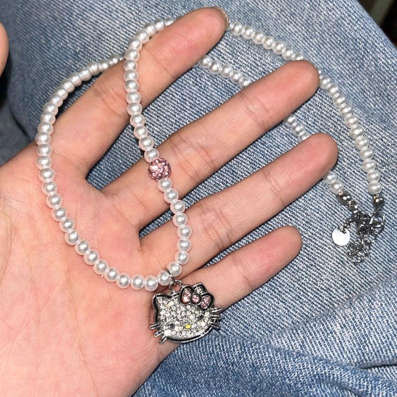 Halskette Bronze Alt Retro Nische Designgefühl Personalisierte Schlüsselbeinkette