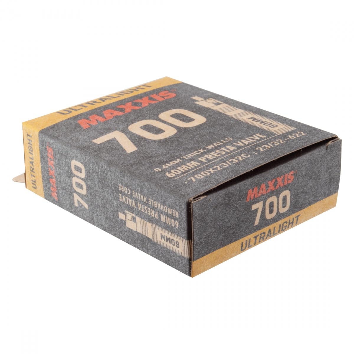 

MAXXIS Tube 700 x PV 60mm Ultralight Red Detachable Core IB00136400 23-32 -