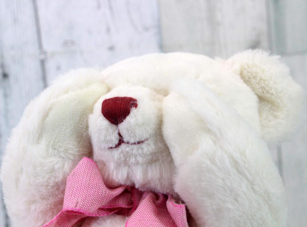 Take Off Peek-A-Boo Bear, Small, Ivory Plush Toy with Music Box