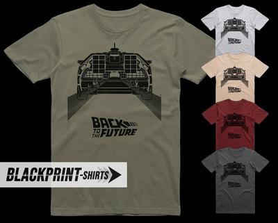 Back To the Future V2 | Vintage Movie T-Shirt | Classic Cult Film Graphic Tee | Unisex | Sizes S-5XL