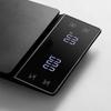 Electronic Coffee Weight 3kg/0.1G With Clock High Accuracy Digital Kitchen Weight Coffee Weight Without Battery