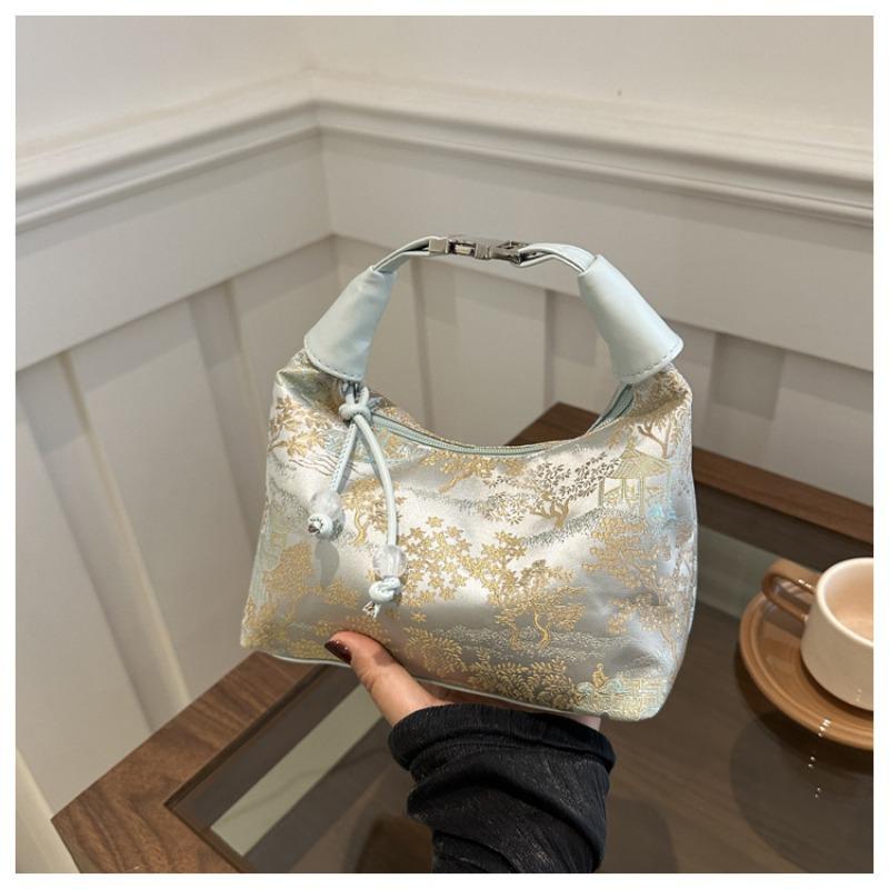 Handbag  New Chinese Crossbody Bag Women's Premium Versatile Women's Handheld Wrist Bag