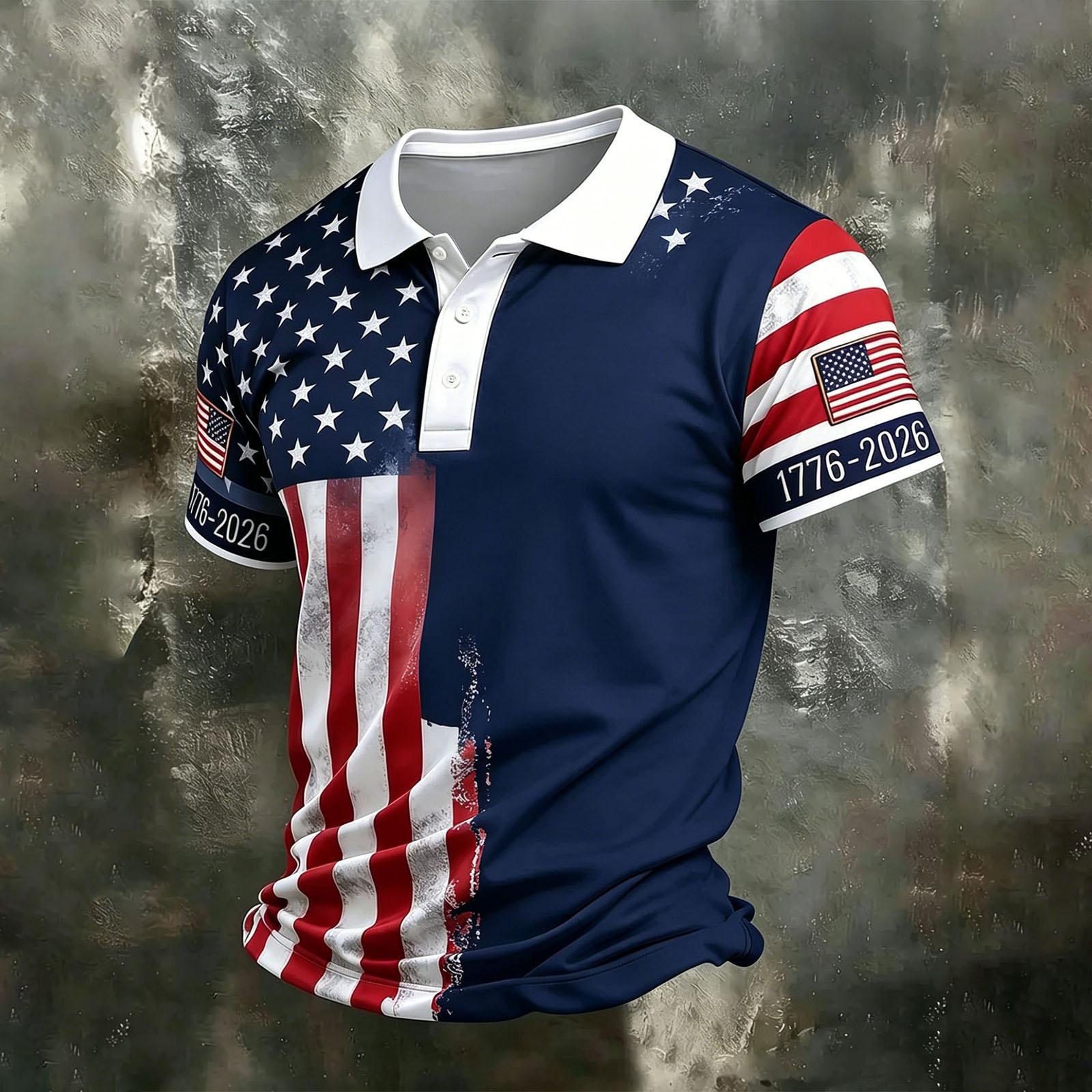 

Men Mesh Quick Dry Golf Polo Shirt Short Sleeve Breathable Lightweight Sportswear Button Down Collar Casual Top S Темно-синій
