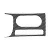 Carbon Fiber Cup Holder Frame Sticker for 2016-2021 Hyundai Elantra Interior.
