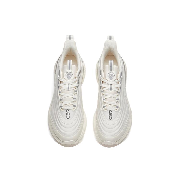 New Anta C37 2.0 Cushioned Slip Resistant Abrasion Resistant Low Top Running Shoes Men's White Silver 122215538R-1
