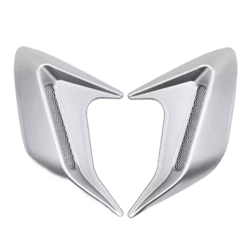 2Pcs 3D Car Side Vent Sticker Air Flow Sticker Shark Gills Side Vent Sticker Car Side Vent Sticker Deco