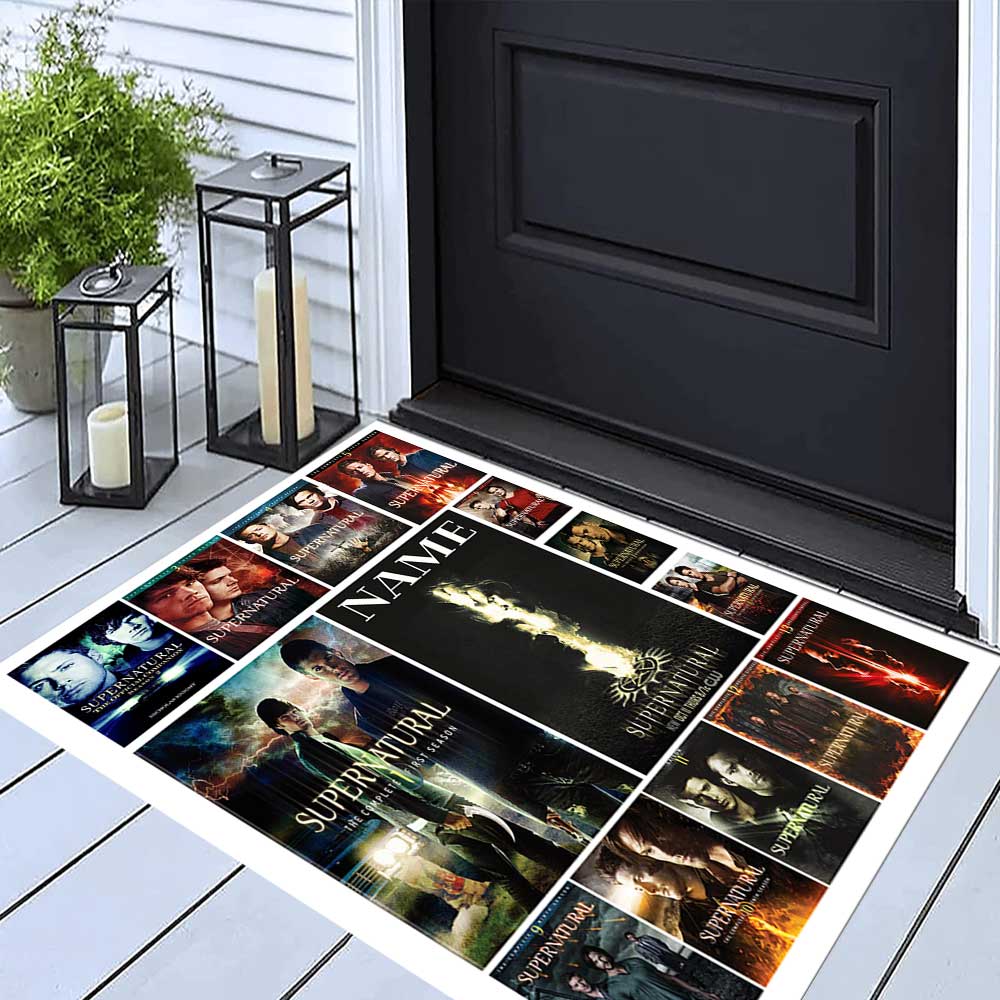Warnermedia (11) Customize your name rug, office chair cushion, home bedroom living room gift.