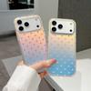 High-Value IMD Laser Polka Dot Case for iPhone 17 Pro Max/16/14/15 - Full Coverage Design