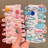 Children's Hair Clips 2026 New Model Handmade Cartoon Design Girls' Cute Baby Hair Clips for Bangs and Fringe Hair Accessories