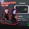 LED Dancing Pumpkin Skeleton Duo Halloween Motorized Animatronic Color Changing Light Show Haunt Sync Sound Party Essential