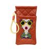 Portable Sunglasses Bag PU Leather Cosmetic Bag Gifts Double-layer Eyeglasses Pouch