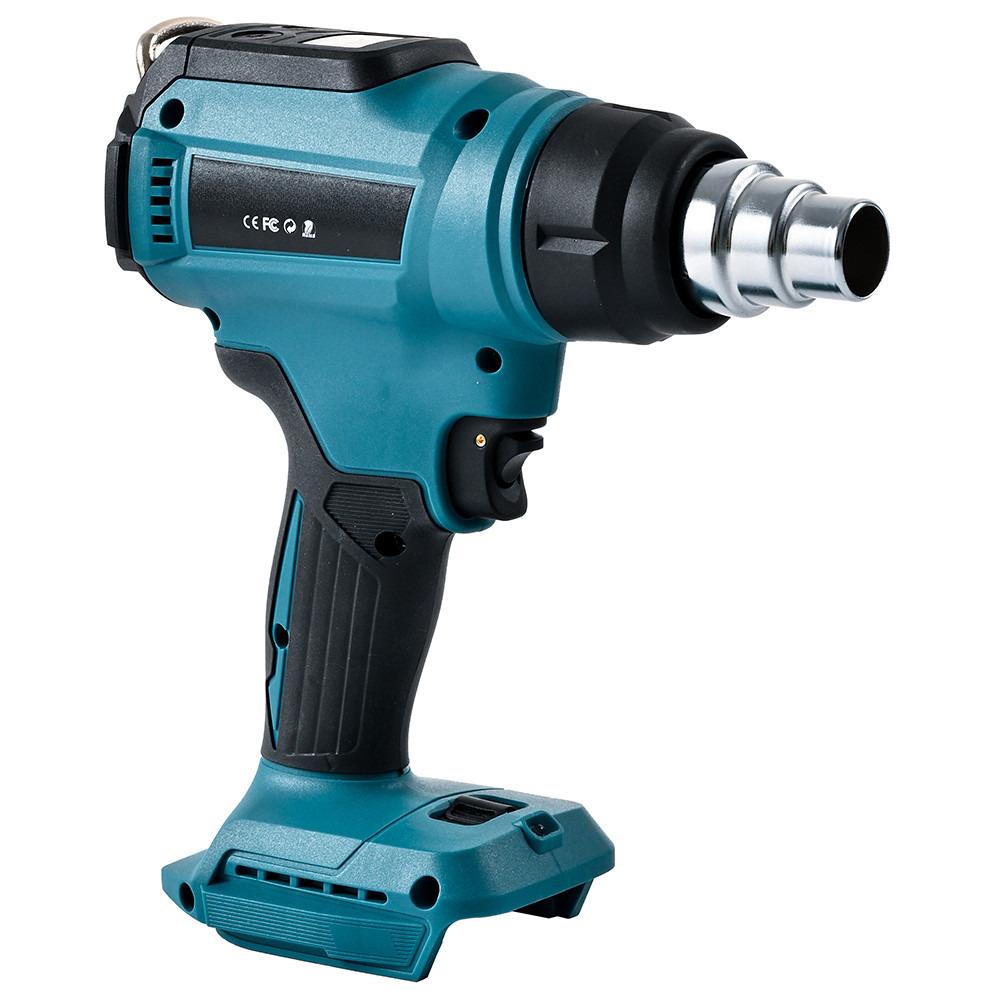 18V Bezprzewodowa Przenośna Elektryczna Opalarka LED Wyświetlacz Temperatury Lutowanie Dmuchawa Termiczna Narzędzie do Owijania Termokurczliwego