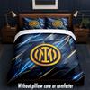 Borussia Dortmund Design Bed Bedding Set 1 Duvet Cover + 2 Pillowcases Soft Breathable Household Bed Linens
