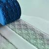 Tonstempel-Roller Geometrische Blumenmuster Relief Rollwerkzeug Keramikton Texturrad Tonformen DIY Tonwerkzeuge Kunstdekor