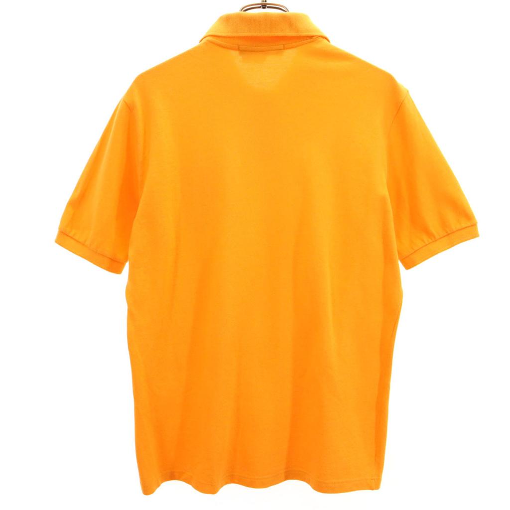 Salvatore Ferragamo 90s Made in Italy Old Short sleeve Polo shirt Orange Women Used
