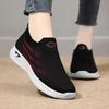 Zapatos de mujer 2023 otoño nuevos zapatos individuales de poliuretano para personas mayores zapatos deportivos zapatos de ocio ligeros sin cordones para personas mayores