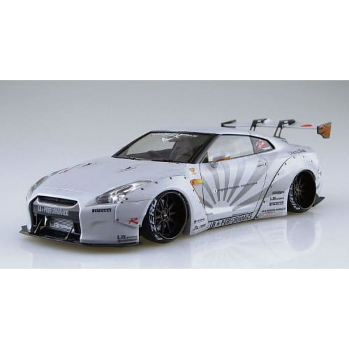 Aoshima Bunka Kyozai (AOSHIMA) 1/24 Liberty Walk No. 10 LB Works R35 GT-R Ver. 2 Plastic Model