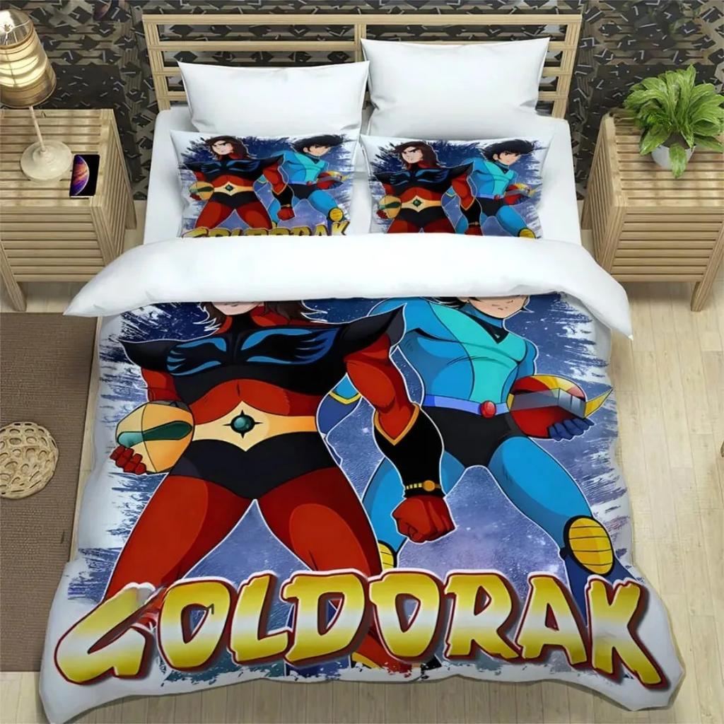 3D printed UFO ROBO Bedding Set For Bedroom Soft Modern Bedspreads Comefortable Kids Duvet Cover Quilt Cover And Pillowcase