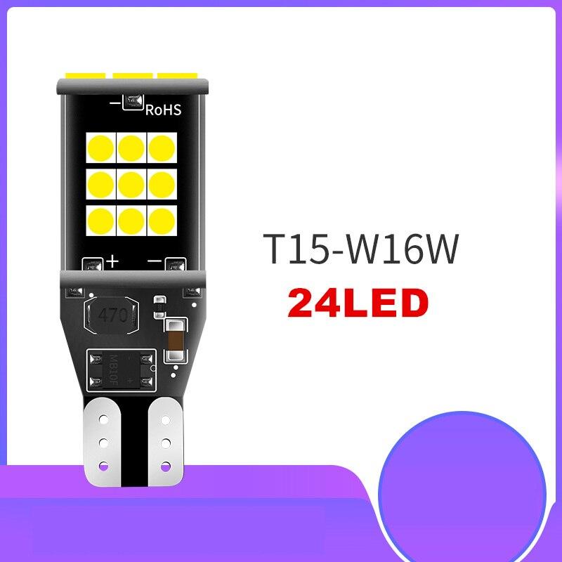 

Для Great Wall Hover H6 Coupe H2s H1 H2 H4 H7 M6 2x T15 Canbus без ошибок, белый светодиодный задний фонарь заднего вида 24led